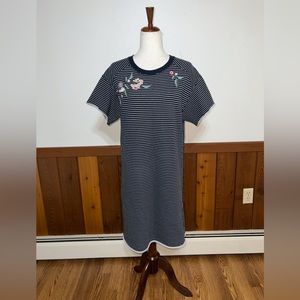 Adorable Abercrombie & Fitch Striped Embroidered Terry Cloth Dress!